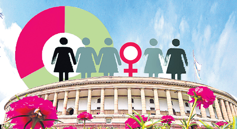 In the Lok Sabha Women's Bill