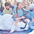 A suicide attack in Pakistan