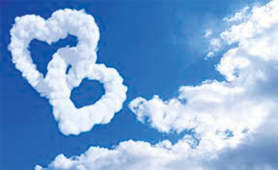 cloud of love
