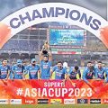 India as Asia Cup champion