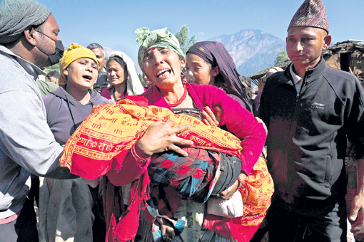 Villages of Nepal mourn
