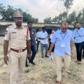 an-election-observer-who-inspected-the-polling-stations-in-renjal-mandal