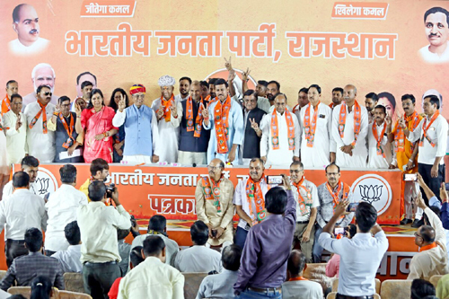 BJP is afraid of 30 seats in Rajasthan